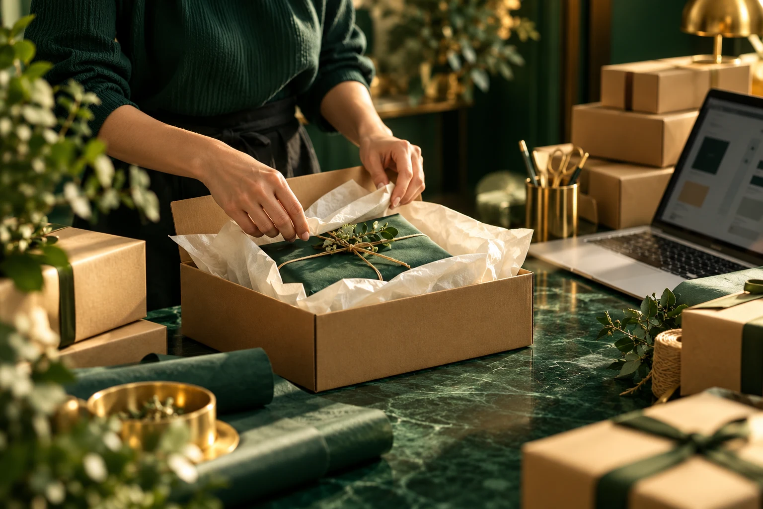 Preparazione accurata di un ordine e-commerce